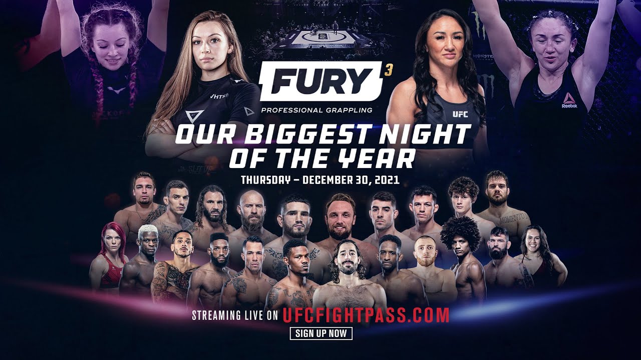 Fury Pro 3 Prelims No-Gi Grappling Featuring UFC Stars