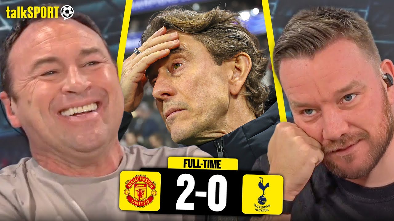 "CHANGE CLUB!" Jason Cundy RIPS INTO Spurs after 2-0 LOSS vs Manchester United!