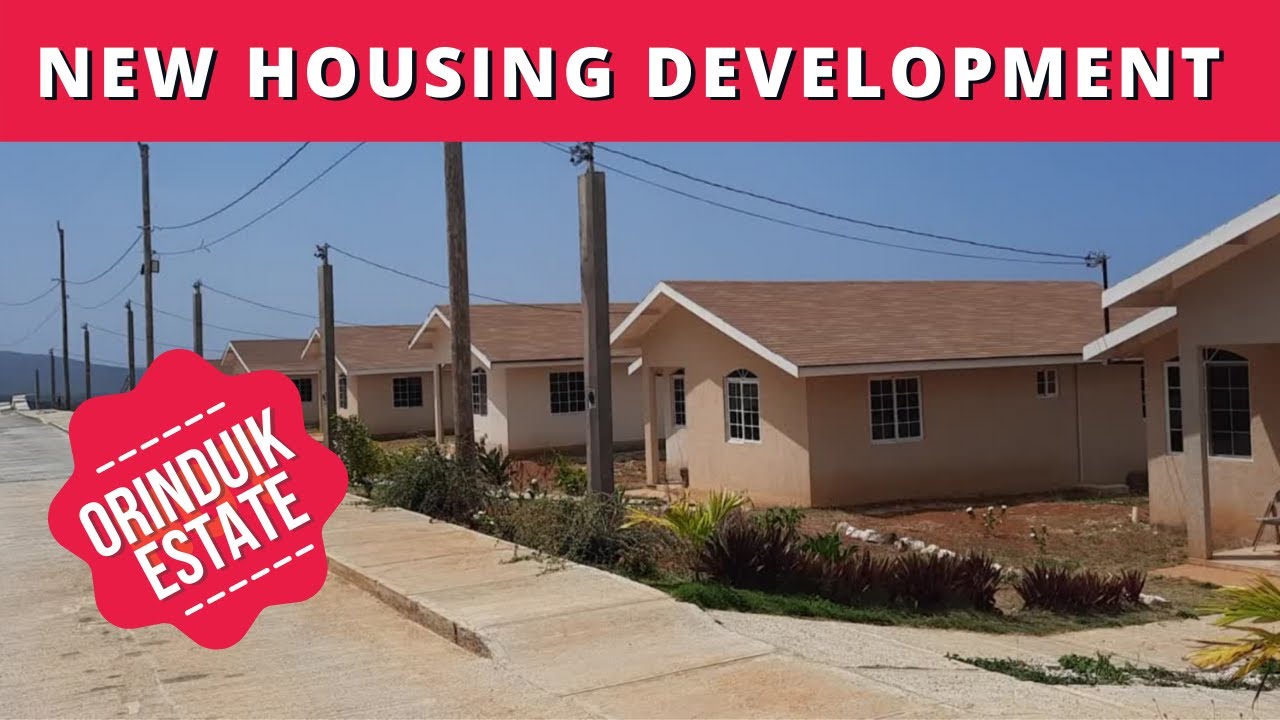New JAMAICA HOUSE FOR SALE Orinduik Estate Jamaica Housing Development