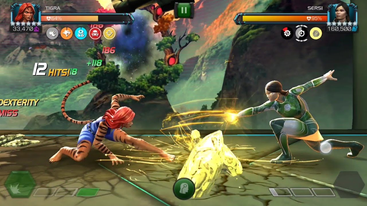 Act 8.2 Beta || Tigra vs Sersi 8.2.5 Boss || Marvel Contest of Champions