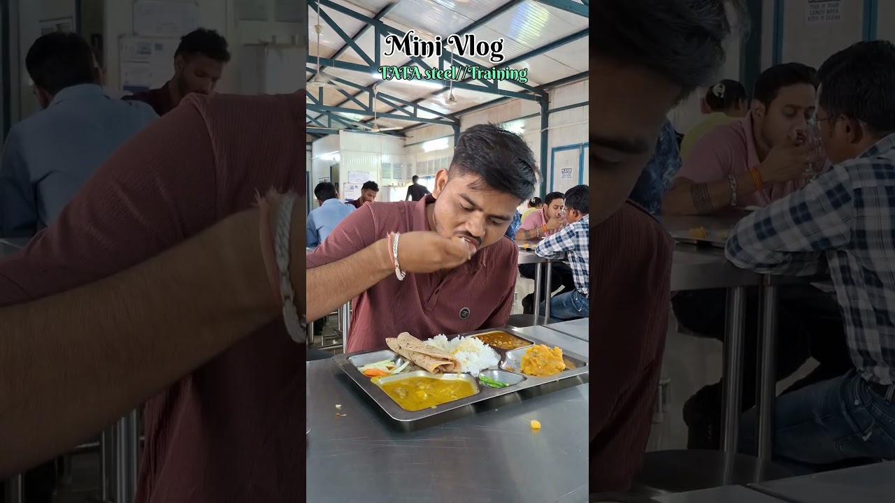 Mini vlog TATA steel Training 👨‍🔬