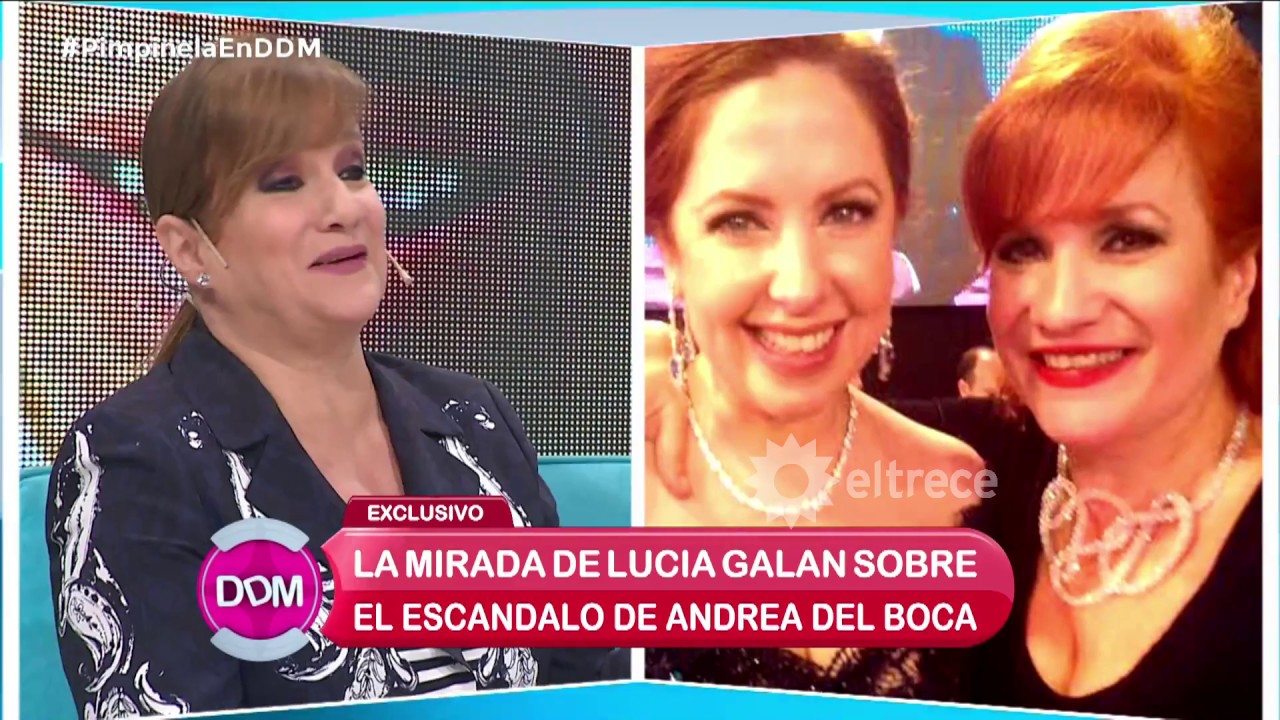 Lucía Galán contó por qué se distanció de Andrea del Boca