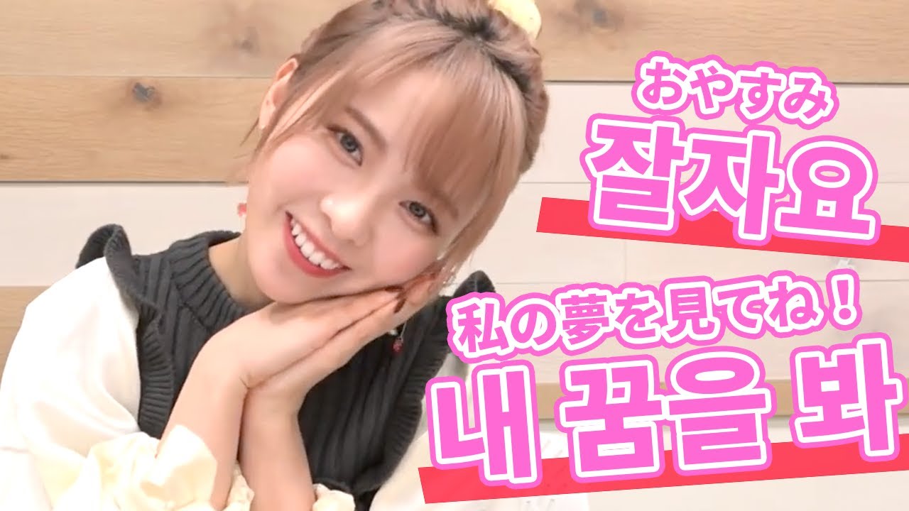 西村ほのかによる韓国語の講座니다 ニダ 잘자요 내 꿈을 봐 Shorts Youtube