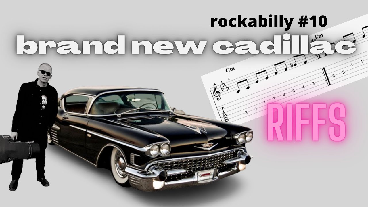 BRAND NEW CADILLAC | TAB DOWNLOAD | #10 Rockabilly Guitar