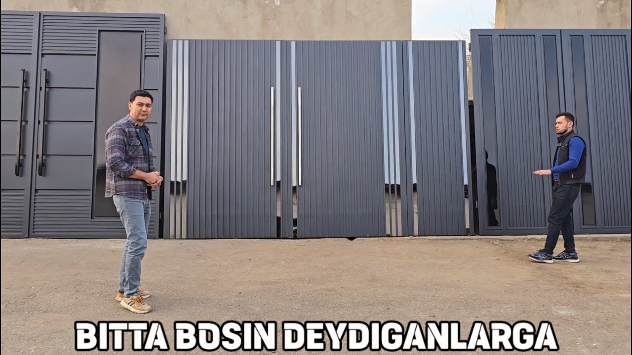 ENG NOODATIY YANGICHA TURDAGI DARVOZA NARXLARI