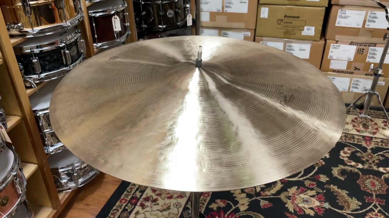 DEMO OF EXACT - 21” Craftsman Dark Vintage Crash Ride - 2264g