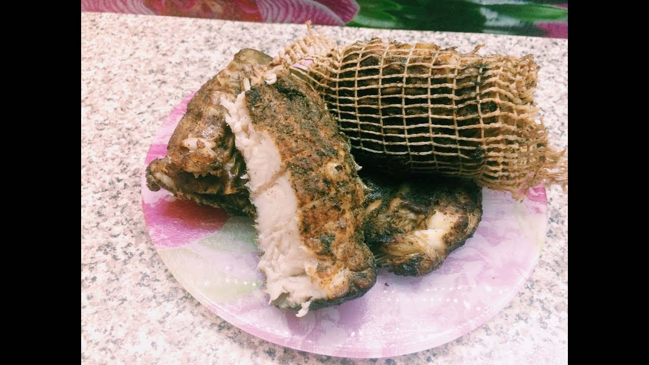 Сом горячего копчения