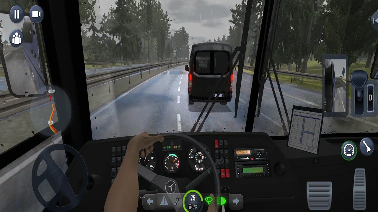 ⚠️ RAIN + ACCIDENTS = CHAOS in Bus Simulator India! 🚌💨