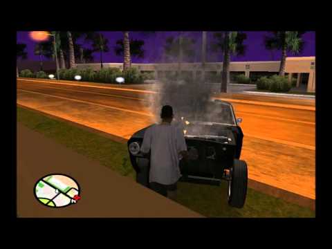 GTA San Andreas, Pingar Oleo e Consertar Carros