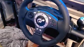 How to fix the green light problem on a gaming wheel