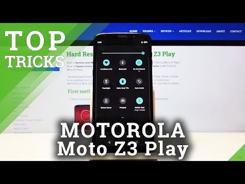 MOTOROLA Moto Z3 Play를위한 최고의 트릭