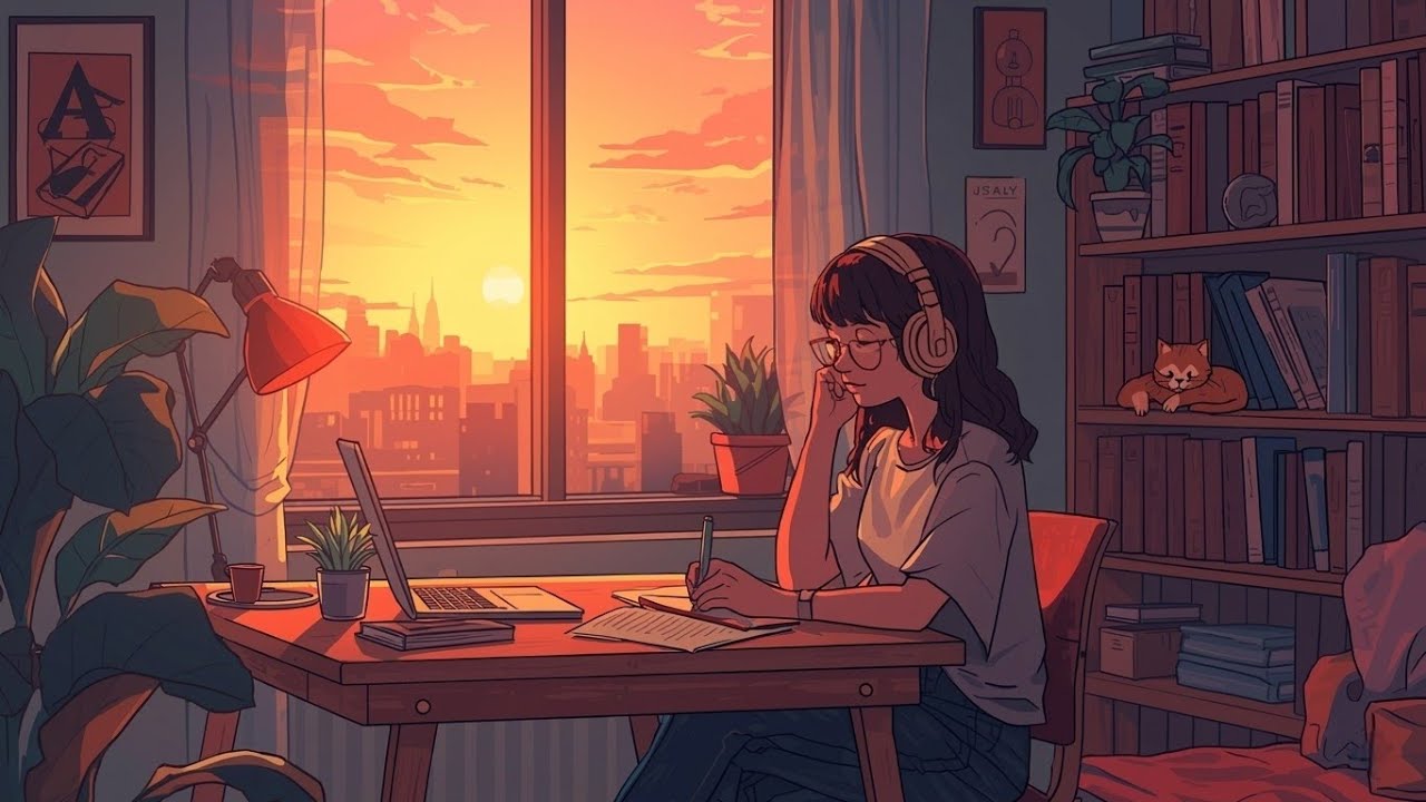 Lofi Beats to Chill & Study To 🎧 Relaxing Focus Music - YouTube