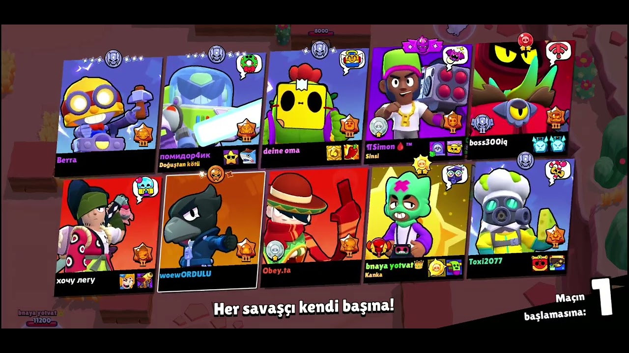brawl stars videosu - YouTube