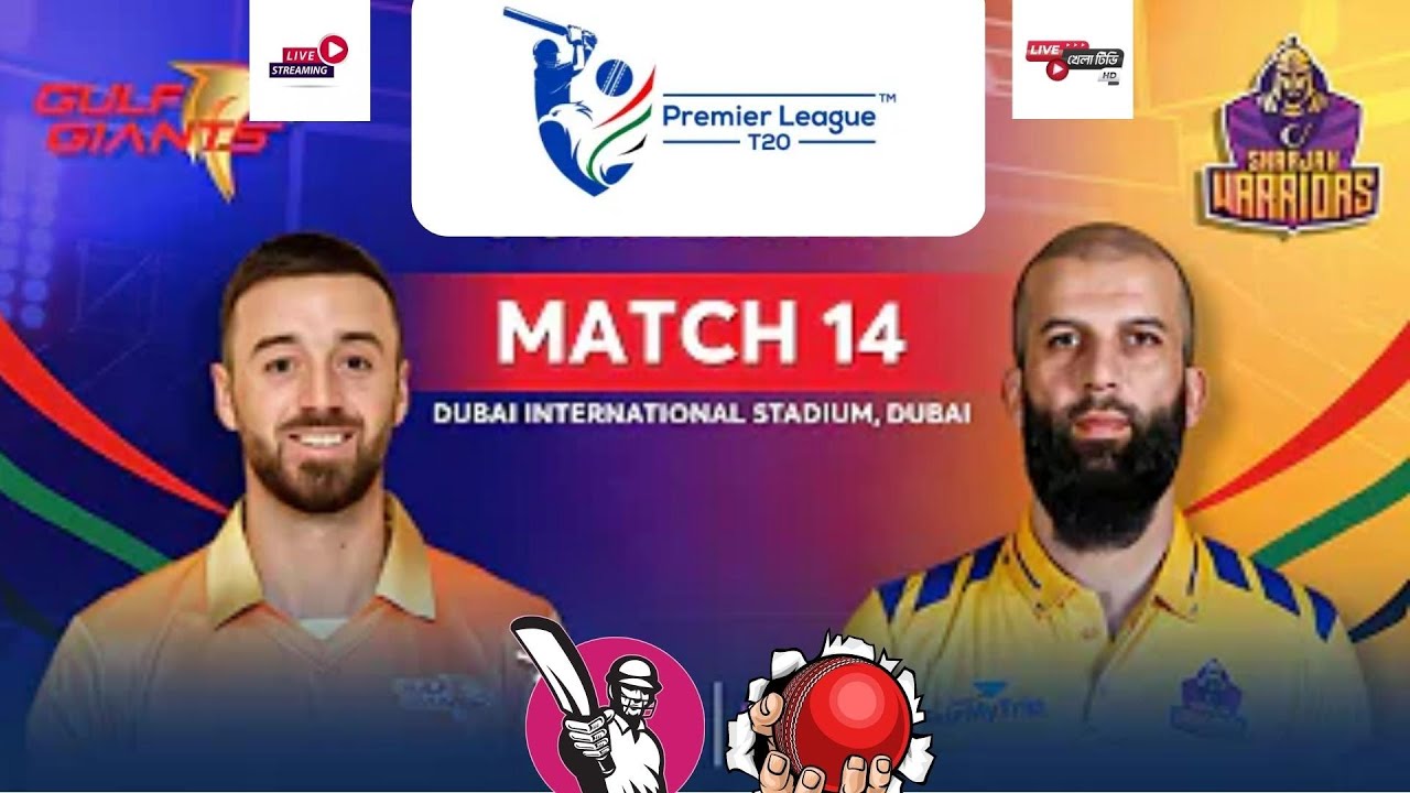 🔴LIVE Match 14 Gulf Giants vs Sharjah Warriors OFFICIAL BallbyBall