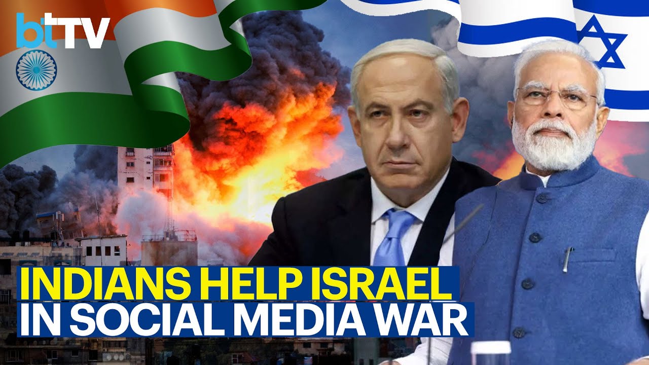 Indians Support Israel On Groud And On Social Media