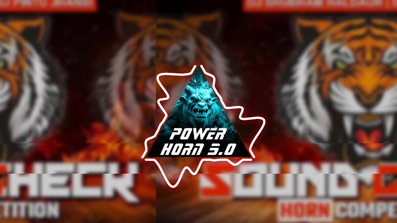 Horn Music Full Competition 2024 | Cho Cho Horn 🎺 Competition Mix 🚨 | Dj Sbm Production