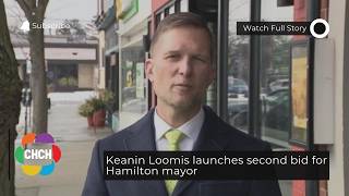 Keanin Loomis launches second bid for Hamilton mayor