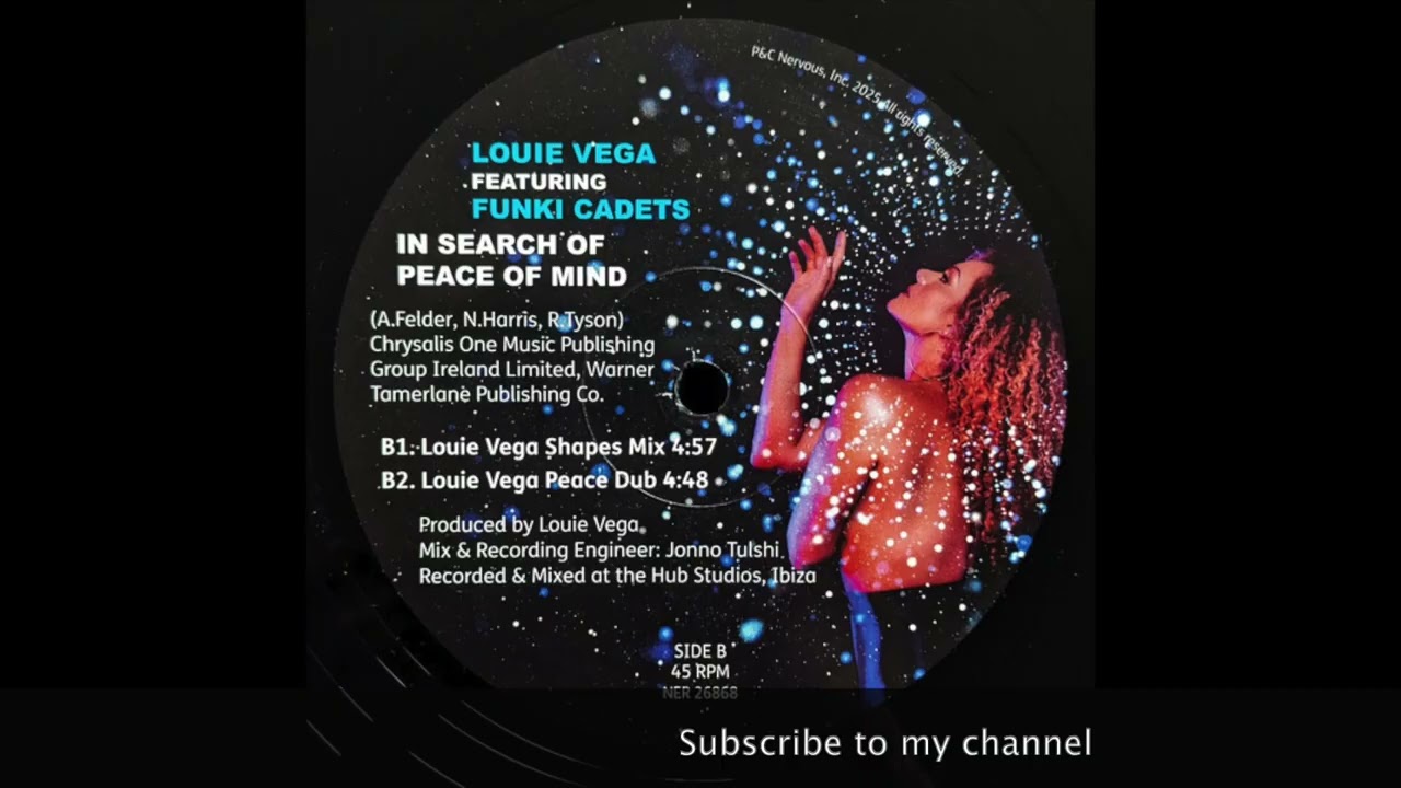 Louie Vega Featuring Funki Cadets–In Search Of Peace Of Mind (Shapes Mix)-Release: 14.11.2025