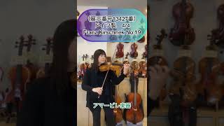 ドイツ製バイオリン「 Franz Kirschnek No.19」 4/4サイズ （展示番号