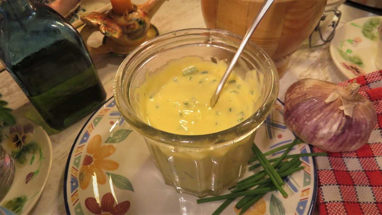 Ma SAUCE AÏOLI EXPRESS rapide et simple (2 méthodes), inratable - Mère Mitraille - Gourmandises TV