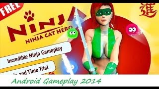Ninja Cat Hero Fighter Android Gameplay (HD) screenshot 2