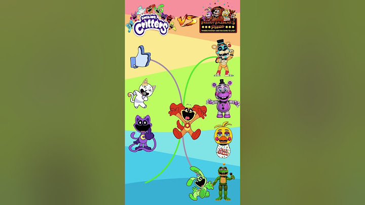 Smiling Critters VS FNAF Into the Pit : Connect with Correct pair? #4 #shorts #Fnaf