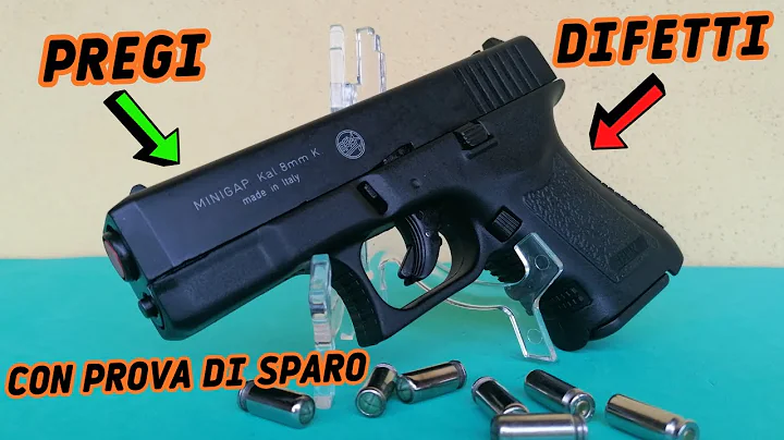 Glock 26 Replica 💥 Bruni MiniGAP - Strengths and Weaknesses | BLANK FIRING PISTOL with FIRING PROOF