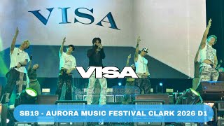 [4K] SB19 - VISA | AURORA MUSIC FESTIVAL CLARK DAY 1 2026