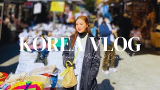 Korea Travel Vlog: DAY 4 Where to buy cheap souvenirs in Seoul, I met PSJ?!