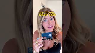3 Travel Essentials Worth It: Backpack, Credit Card &amp; Flight App ✈️ #traveltips
