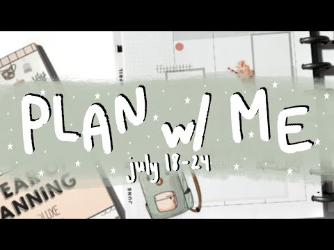 PLAN WITH ME: CLASSIC HAPPY PLANNER | JULY 18-24, 2022
