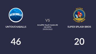 29/09/2022 Untouchaballs vs. Super Splash Bros screenshot 5