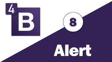 8 - ( Bootstrap 4 Tutorial ) Components : Alert