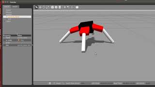 Spyndra Simulation - Sinusoidal Walk
