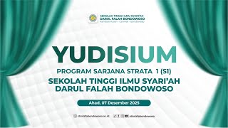 YUDISIUM IV PROGRAM SARJANA STRATA 1 (S1) STIS DARUL FALAH BONDOWOSO | (07/12/2025)