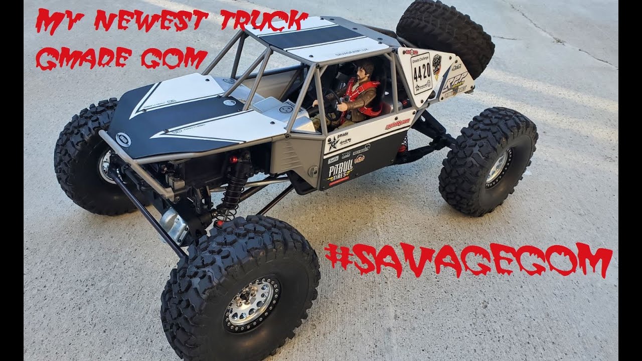 Gnmad Rigs Gmade GOM Plus #1 | First off road testing in the backyard + 2nd speed ...