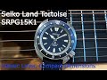 Seiko Land Tortoise SRPG15K1 Review - more compact, still classic