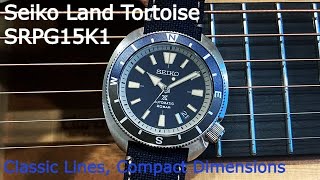 Seiko Land Tortoise SRPG15K1 Review  more compact, still classic