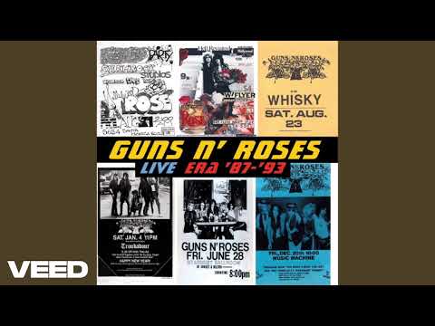 Guns N Roses Nightrain (Live In Las Vegas / 1992) Live Era '87-'93 guitar backing track