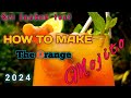 orange mojito recipe😍🥂नारंगी मोजिटो,රස්නේ දවසට කුල් වෙන්න දොඩම් බොමුද❤how to make mojito at home😍😍