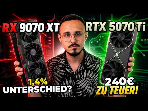 Is the 5070 Ti Finished? 9070 XT vs 5070 Ti in a 52-Game Benchmark