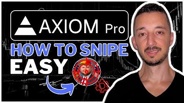How To Snipe Memecoins on Axiom Trade | Easy  Steps To Snipe Meme Coins Before Everyone Else!