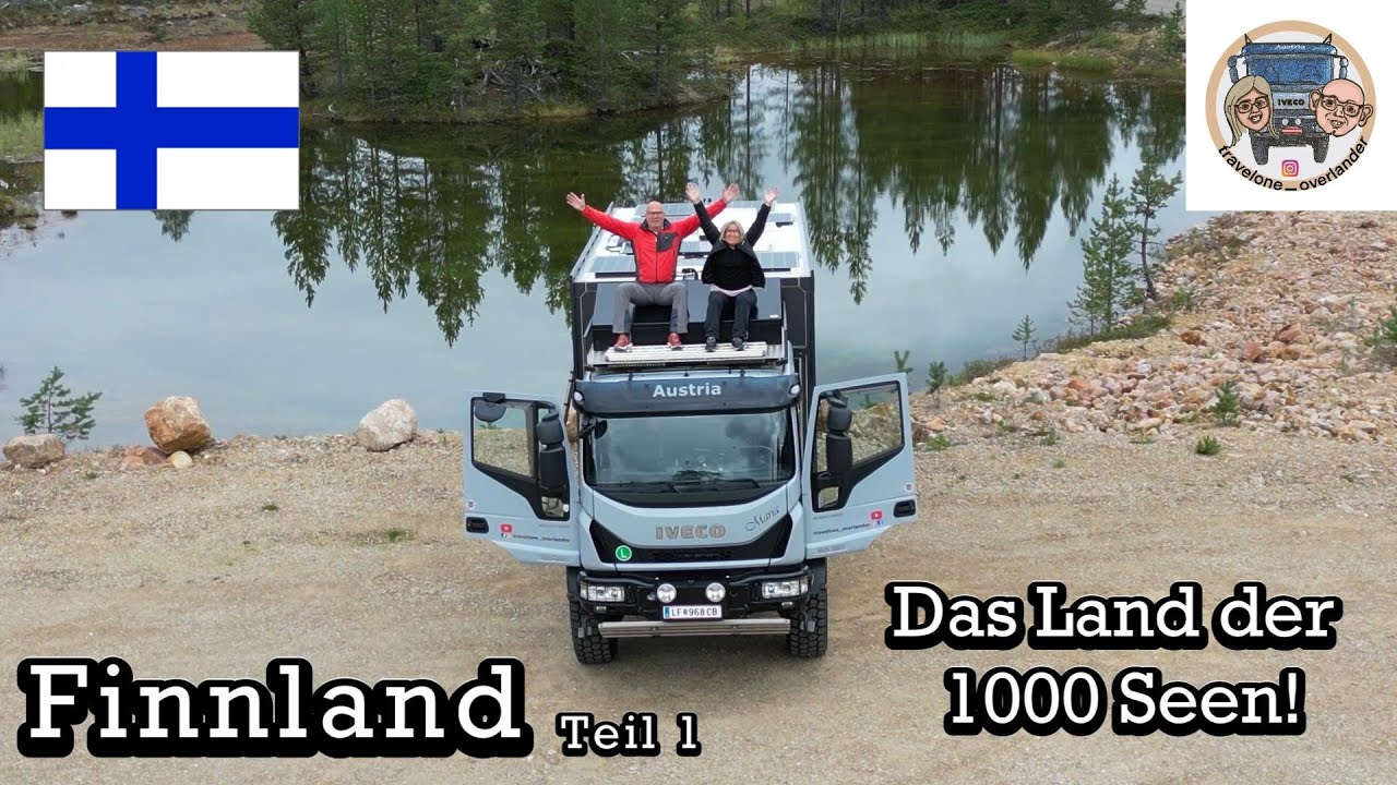 Finnland das Land der 1000 Seen Teil1 #32 #nationalpark Expeditionsmobil Fähre nach Helsinki Campen