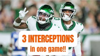 3 Interceptions In One Game!!