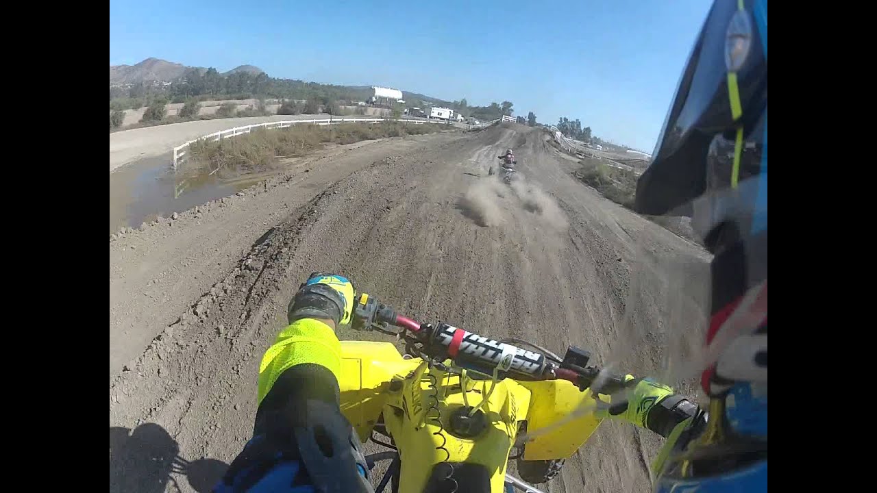 DirtSeries RD9, 2nd moto, ATV Int.450 class, 2nd place.