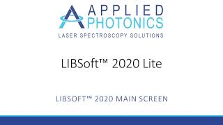 2   LIBSoft 2020 main screen