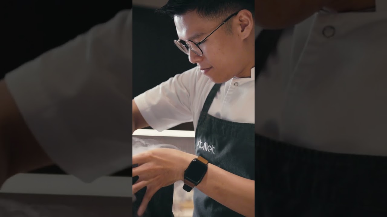 Cinematic journey of a Michelin dessert.