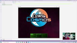 Intro to Python Lesson #2: Putting GUI Elements on Cosmos Start Screen
