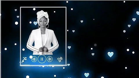 Yadda zaka hada videon waka [ Audio to video ] da wayar Android kamar Wannan