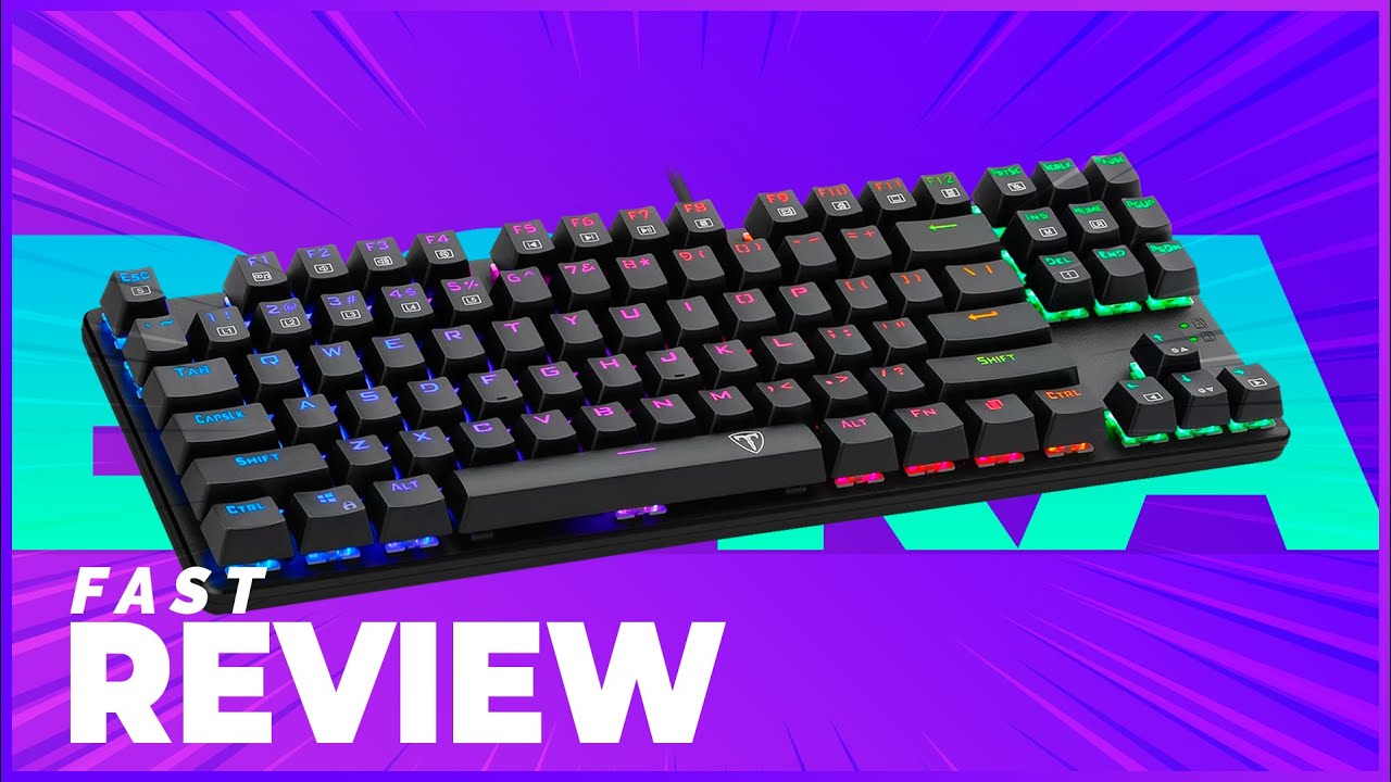 T Dagger Bora - O melhor teclado mecânico Custo-Beneficio (Review - PT-BR)